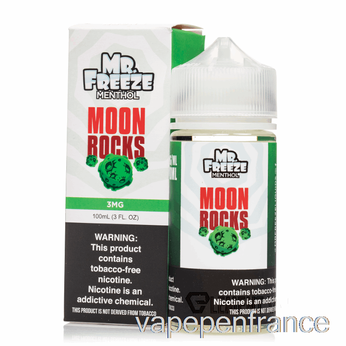 Moonrocks - Mr Freeze - Stylo Vape 100 Ml 6 Mg